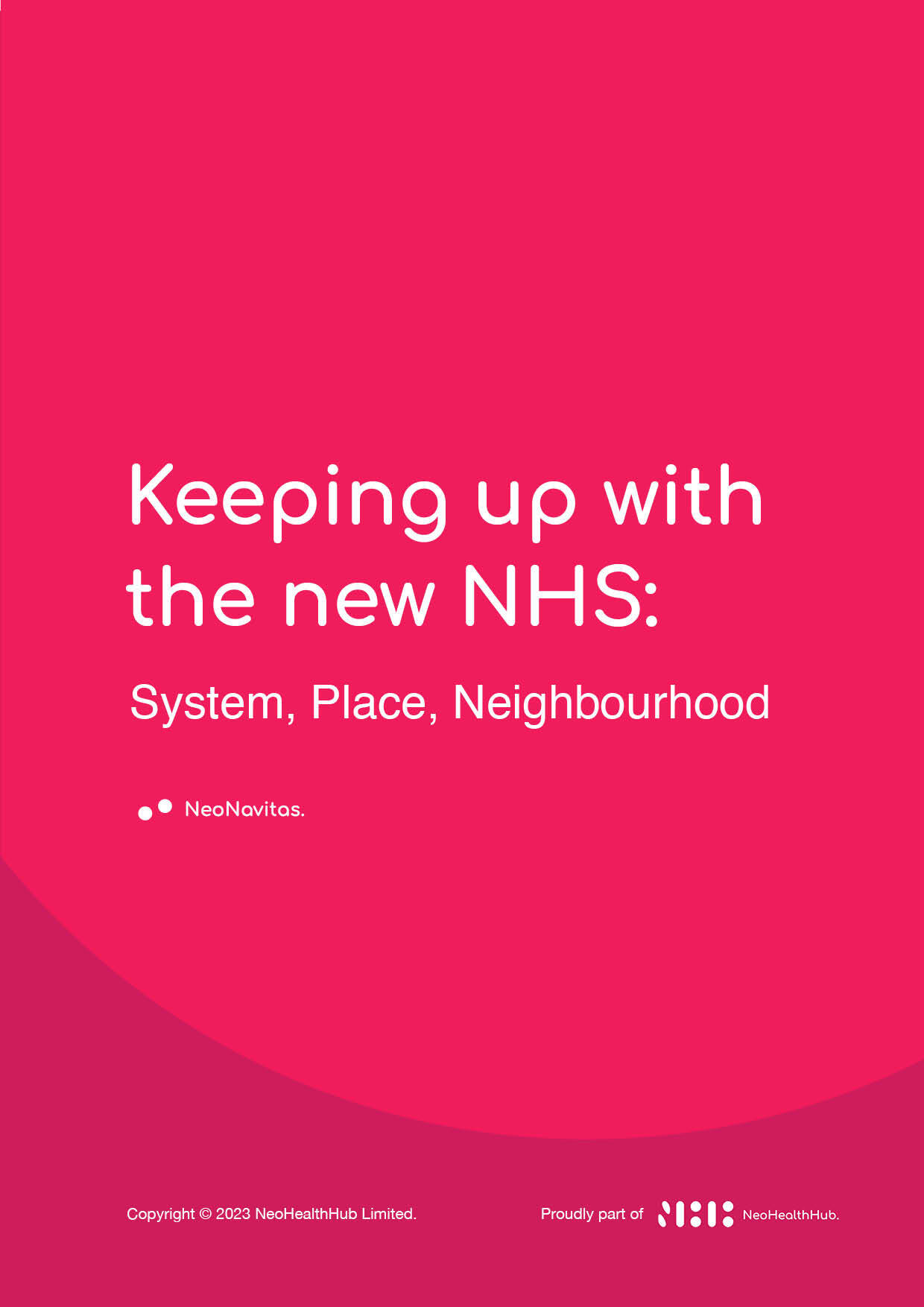 Keeping up with the new NHS